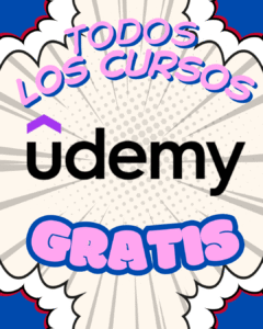 Udemy: recopilatorio de más de 590 cursos